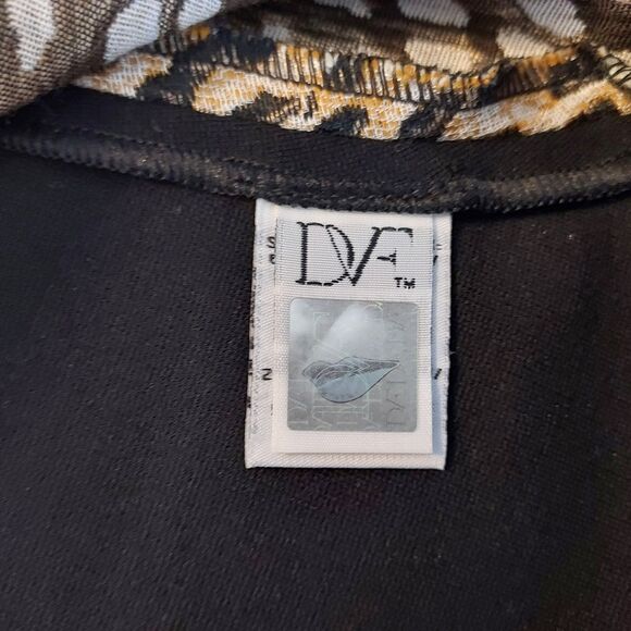 Diane Von Furstenberg Leopard Print Pencil Straight Skirt Womens Size 2 Stretch - Picture 6 of 11